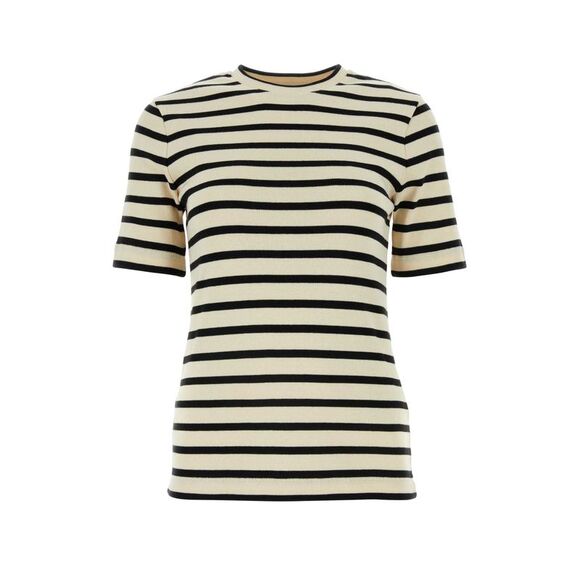 Jil Sander Women Embroidered Cotton T-Shirt